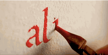 english calligraphy fonts_calligraphy pen nib types_英文书法练习培训