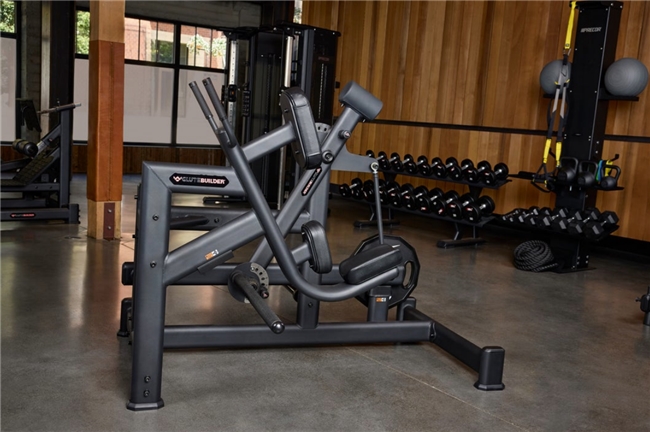 史密斯臀推训练器双线性轴承技术_Precor必确GLUTEBUILDER系列臀部训练器材_综合训练器 史密斯机