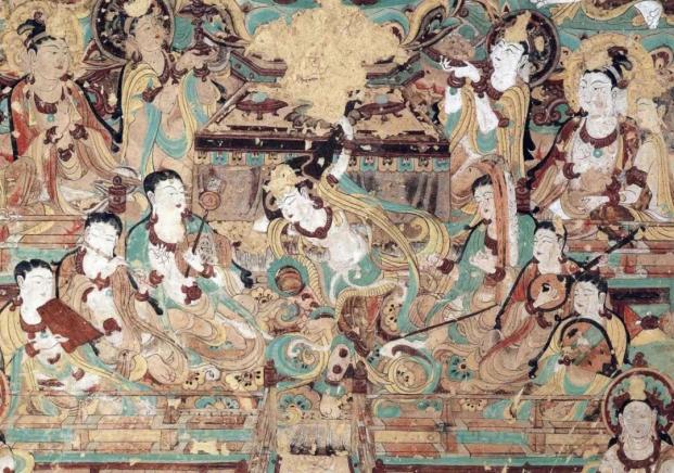 敦煌壁画崇高与优雅_敦煌壁画特点_敦煌壁画艺术美学风格