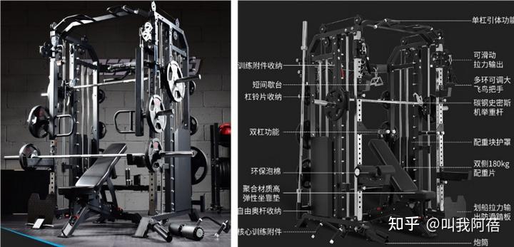 飞鸟架_史密斯综合训练器_史密斯一体机